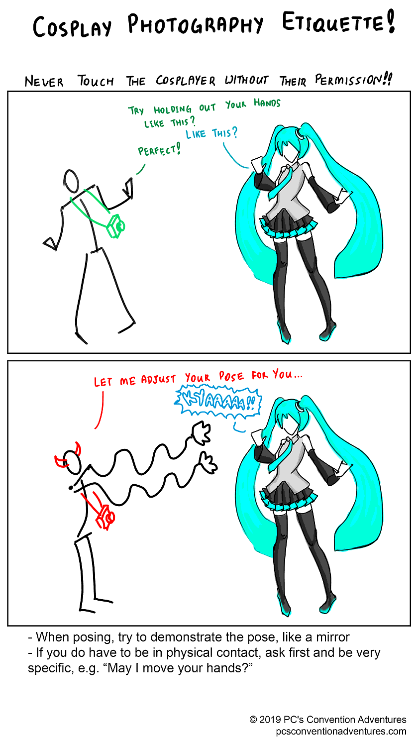 Cosplay Photographer Etiquette Page 4